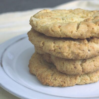 Galletas de harina de maíz caseras